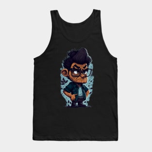 I Think You Should Leave Caricature Art Tank Top